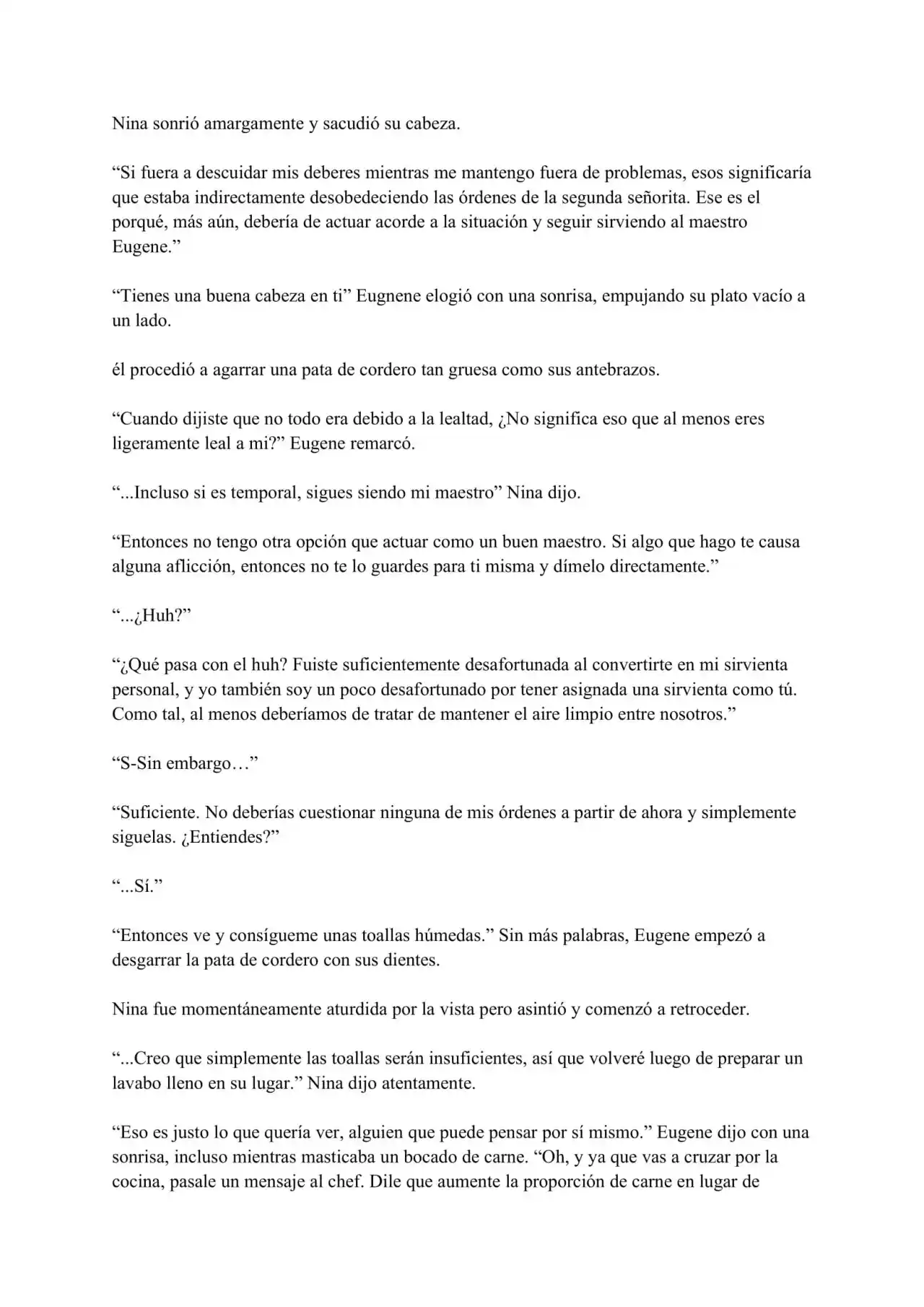 Maldita Reencarnación (Novela) - Capítulo 8 - Página 4 - LectorTMOo