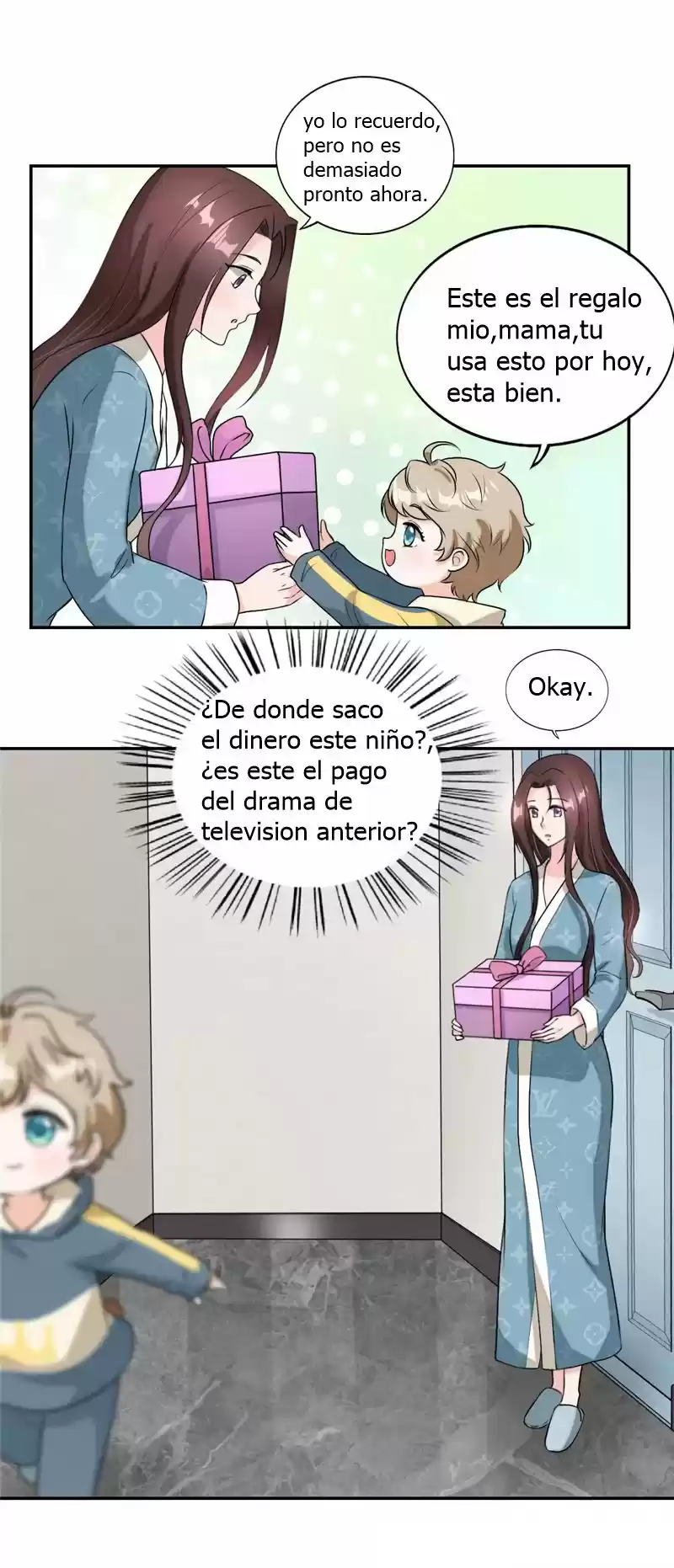 Mamá Estoy Llegando, ¿Dónde Está Mi Papá? - Capítulo 37.50 - Página 9 - LectorTMOo