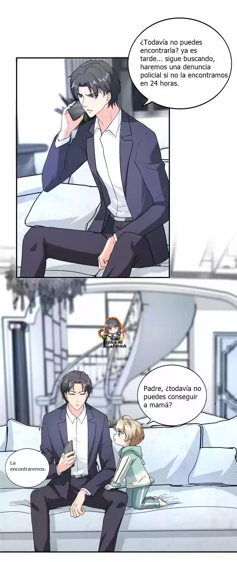 Mamá Estoy Llegando, ¿Dónde Está Mi Papá? - Capítulo 44.50 - Página 3 - LectorTMOo