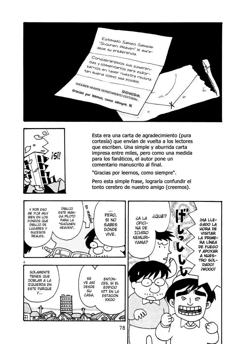 Mangaka Chou Zankoku Monogatari - Capítulo 12 - Página 4 - LectorTMOo