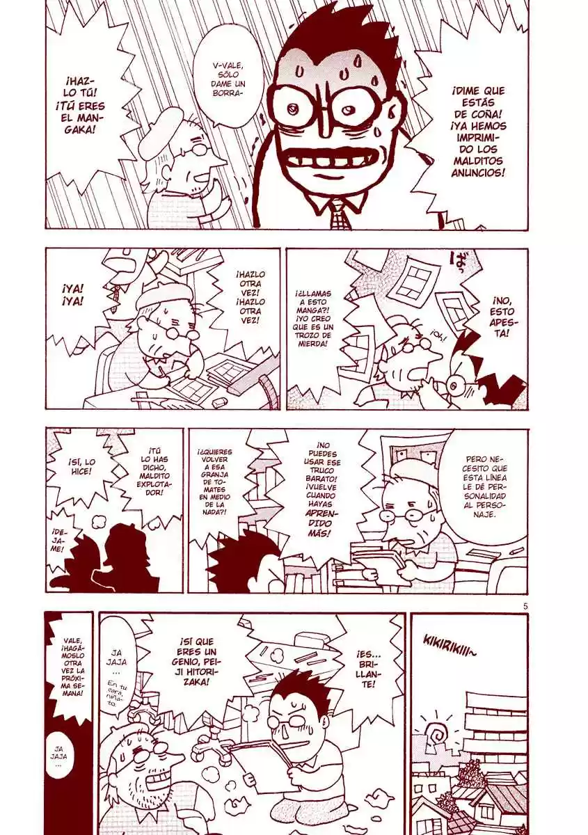 Mangaka Chou Zankoku Monogatari - Capítulo 22 - Página 5 - LectorTMOo