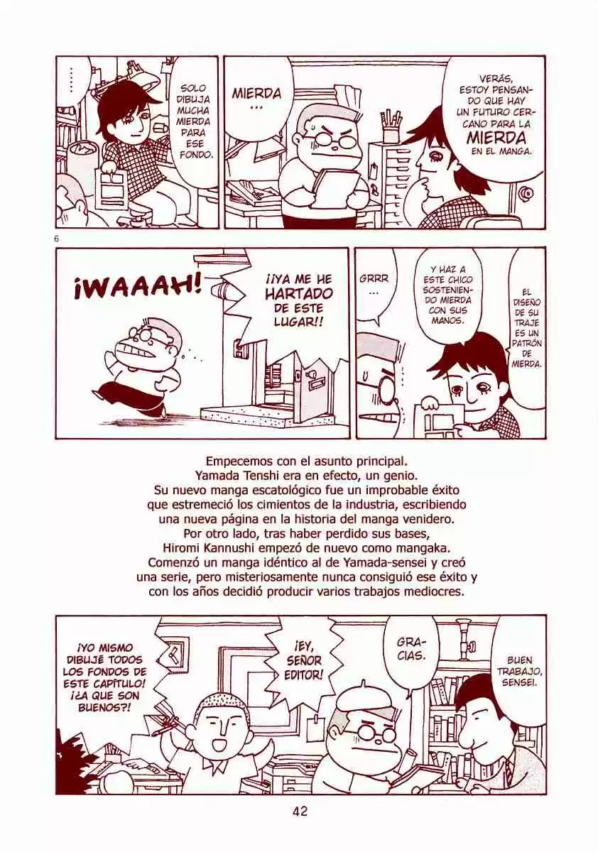 Mangaka Chou Zankoku Monogatari - Capítulo 6 - Página 8 - LectorTMOo
