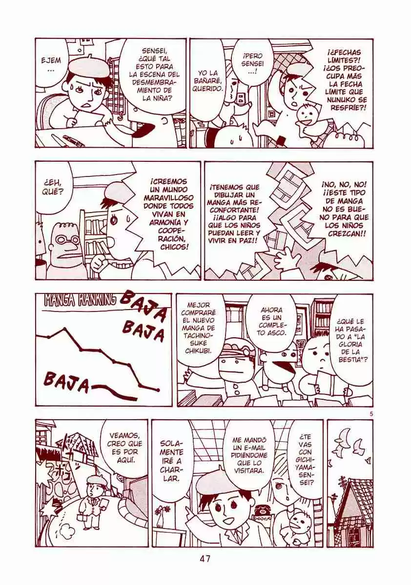 Mangaka Chou Zankoku Monogatari - Capítulo 7 - Página 5 - LectorTMOo