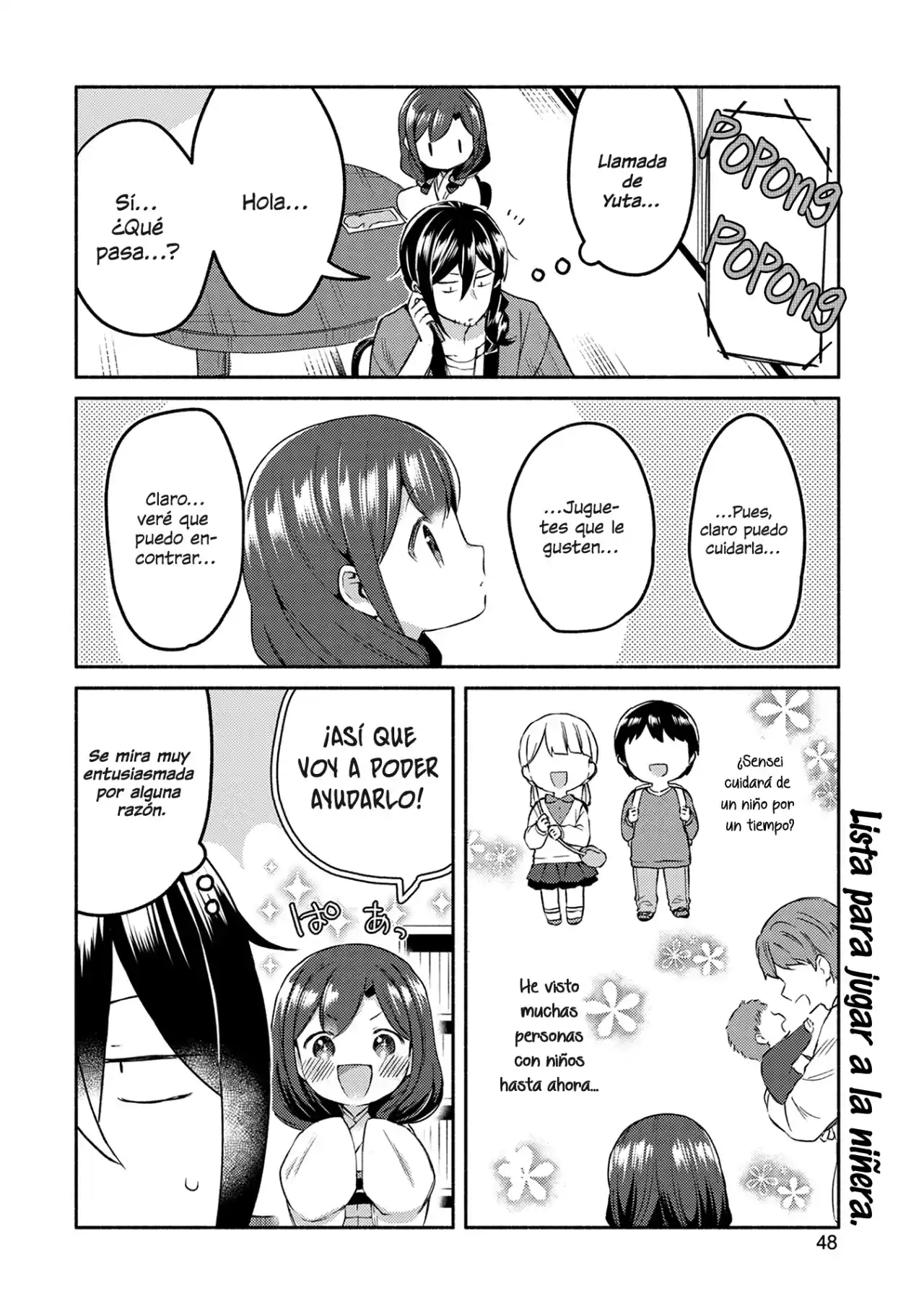 Mangaka-sensei To Zashiki Warashi - Capítulo 11 - Página 5 - LectorTMOo