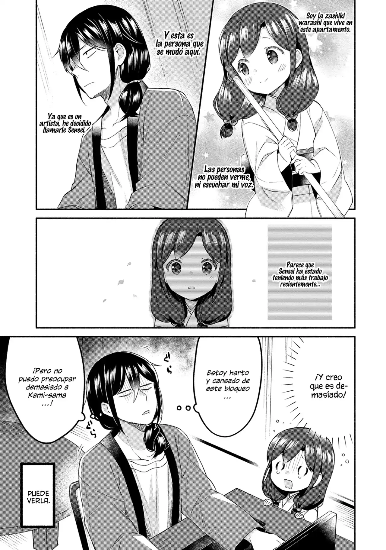 Mangaka-sensei To Zashiki Warashi - Capítulo 18 - Página 3 - LectorTMOo