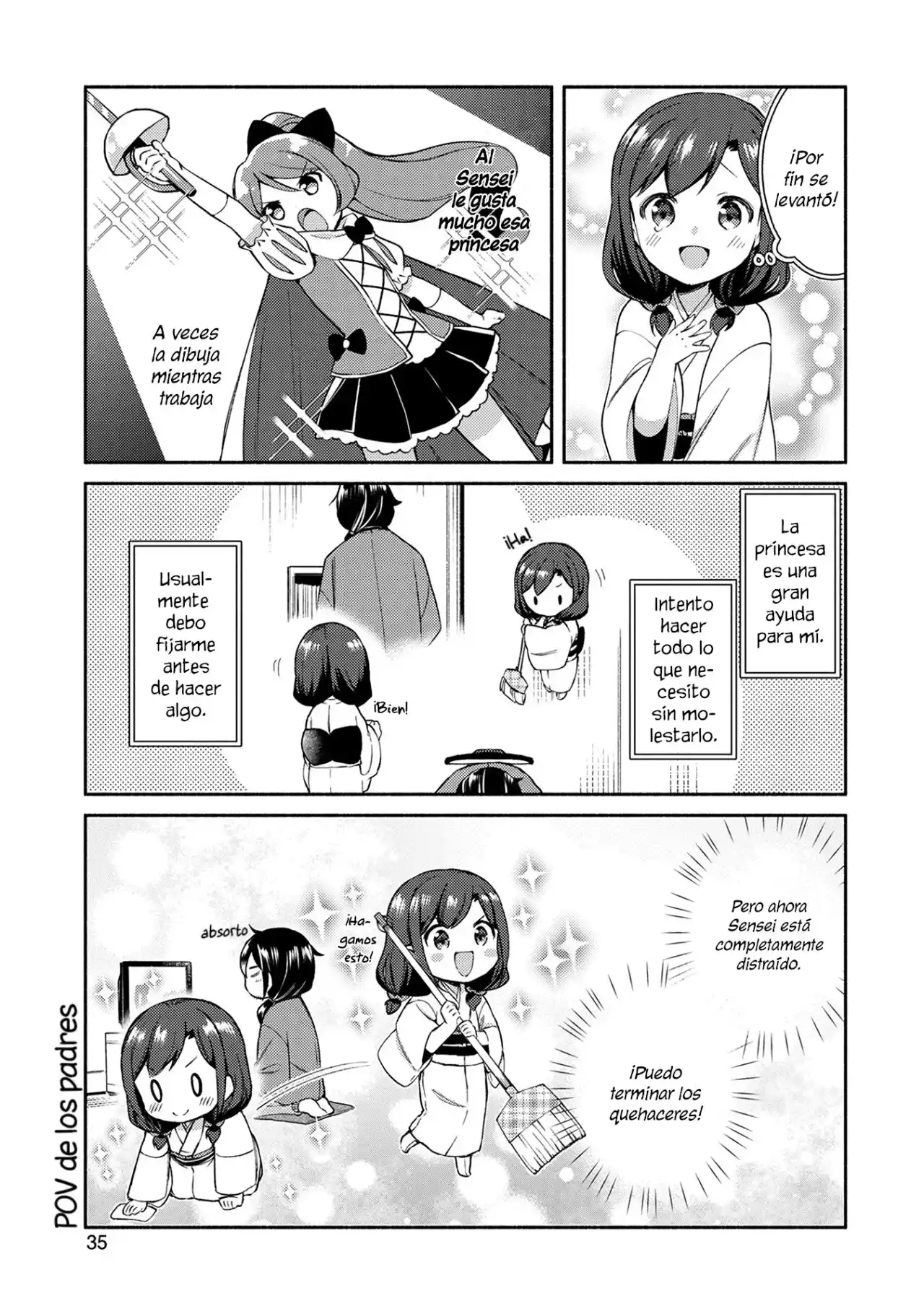 Mangaka-sensei To Zashiki Warashi - Capítulo 2 - Página 8 - LectorTMOo