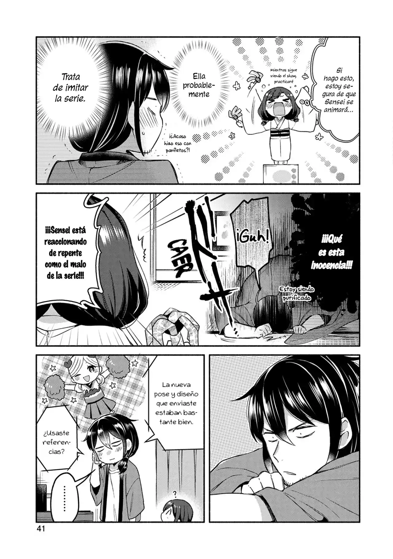 Mangaka-sensei To Zashiki Warashi - Capítulo 2 - Página 14 - LectorTMOo