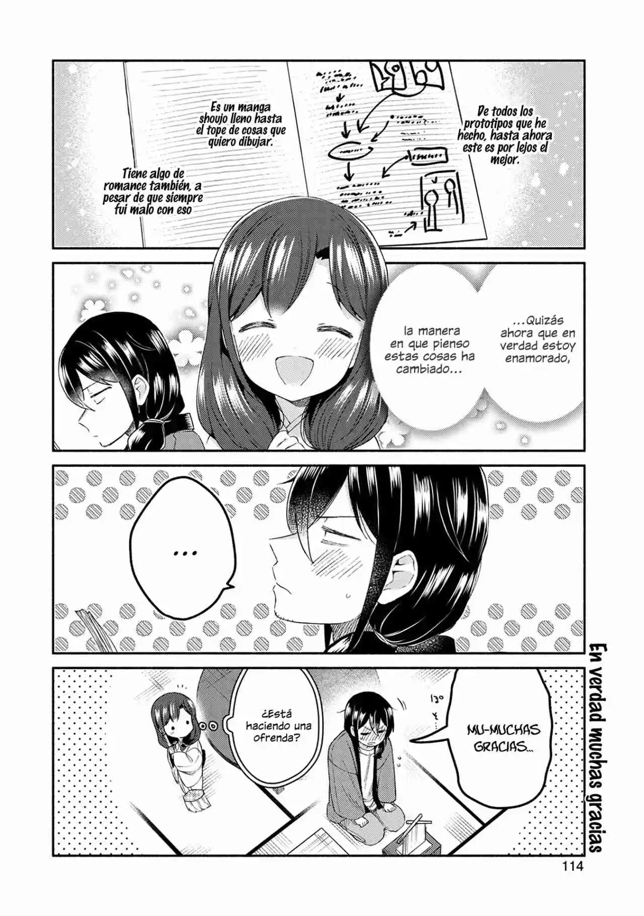 Mangaka-sensei To Zashiki Warashi - Capítulo 22 - Página 6 - LectorTMOo