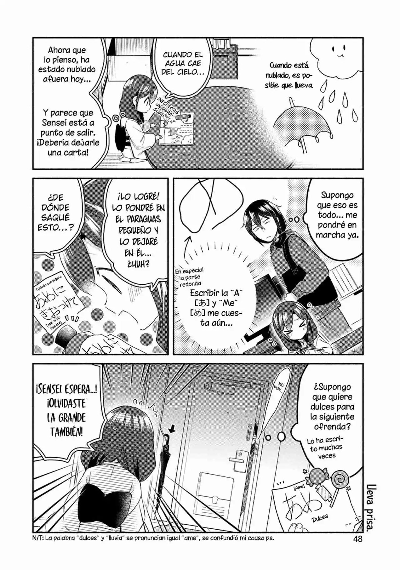 Mangaka-sensei To Zashiki Warashi - Capítulo 25 - Página 8 - LectorTMOo