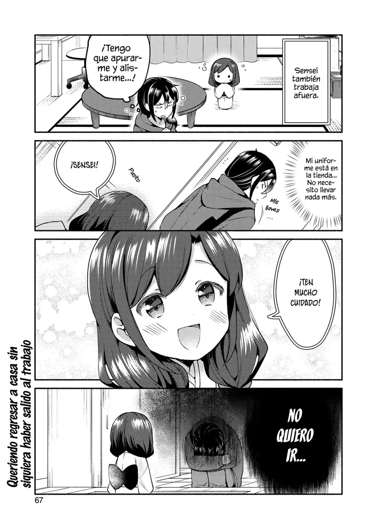 Mangaka-sensei To Zashiki Warashi - Capítulo 4 - Página 4 - LectorTMOo