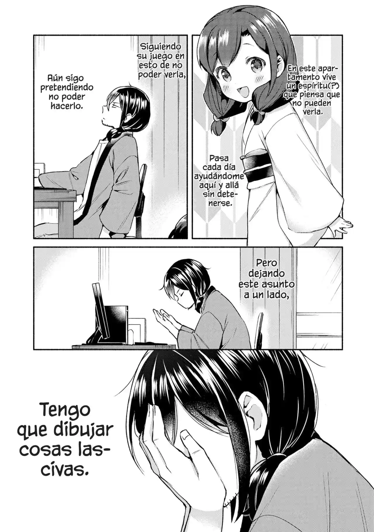 Mangaka-sensei To Zashiki Warashi - Capítulo 6 - Página 2 - LectorTMOo