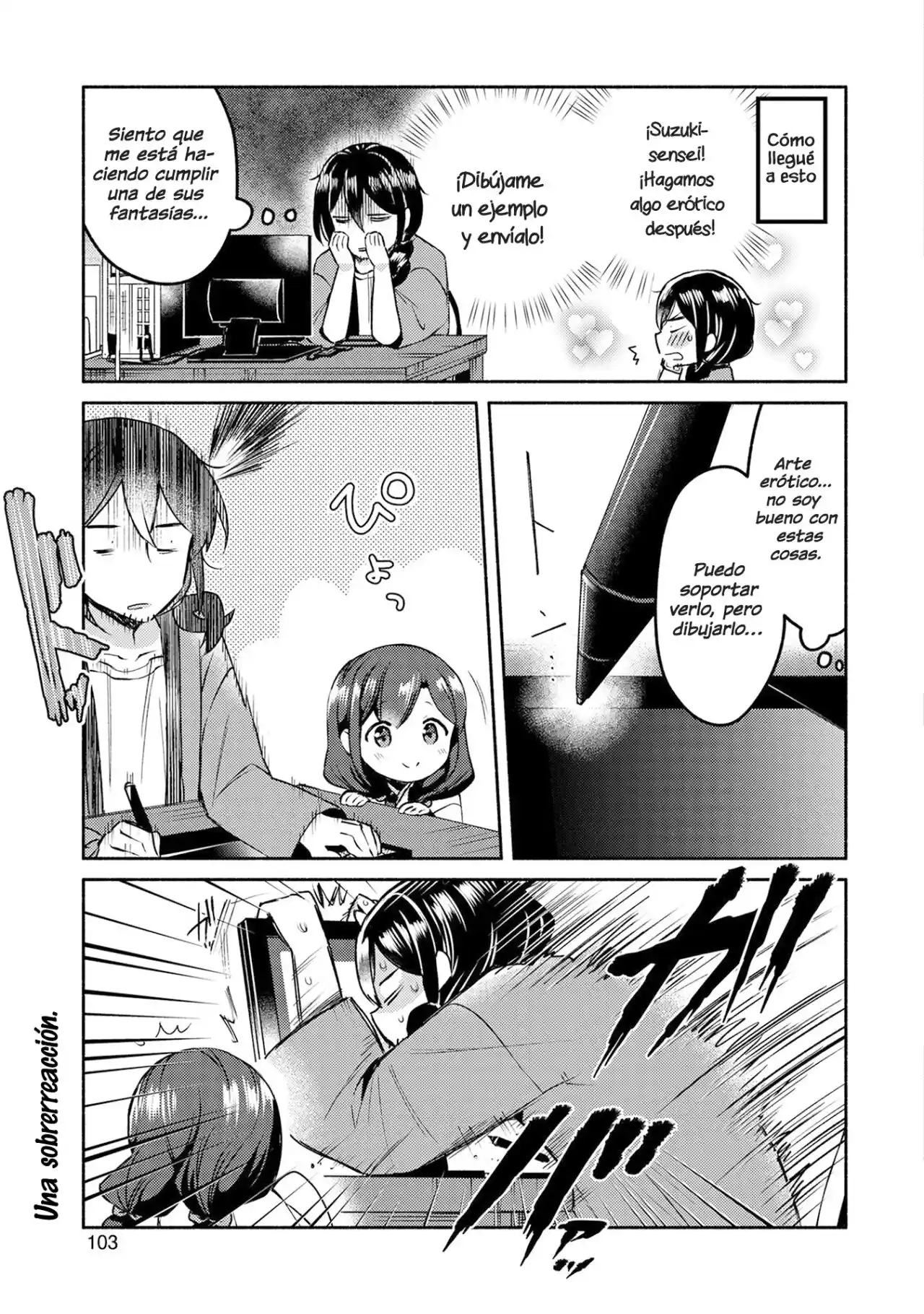 Mangaka-sensei To Zashiki Warashi - Capítulo 6 - Página 4 - LectorTMOo