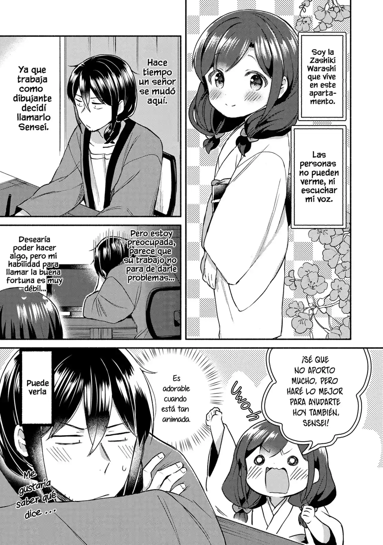 Mangaka-sensei To Zashiki Warashi - Capítulo 9 - Página 5 - LectorTMOo