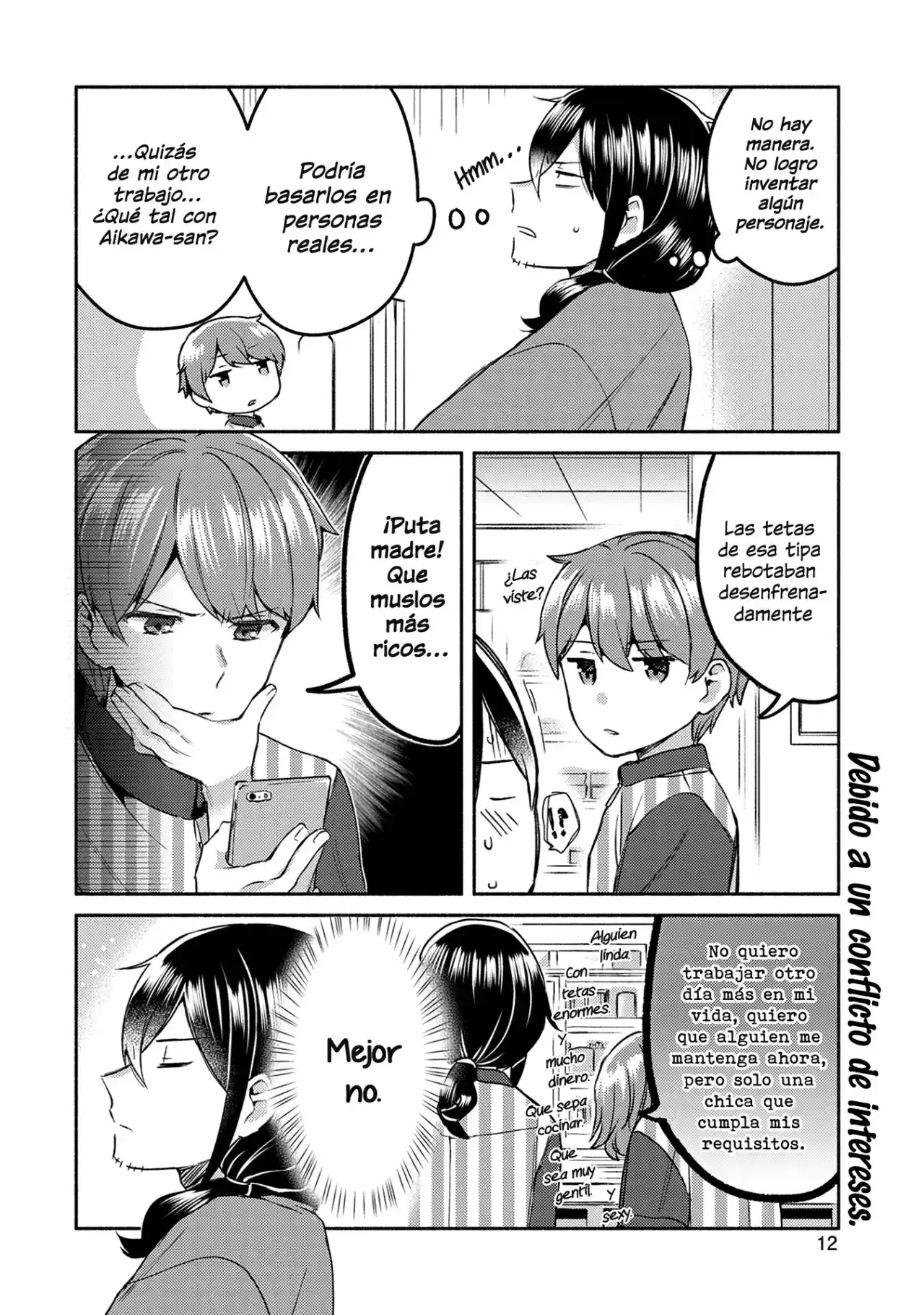 Mangaka-sensei To Zashiki Warashi - Capítulo 9 - Página 13 - LectorTMOo