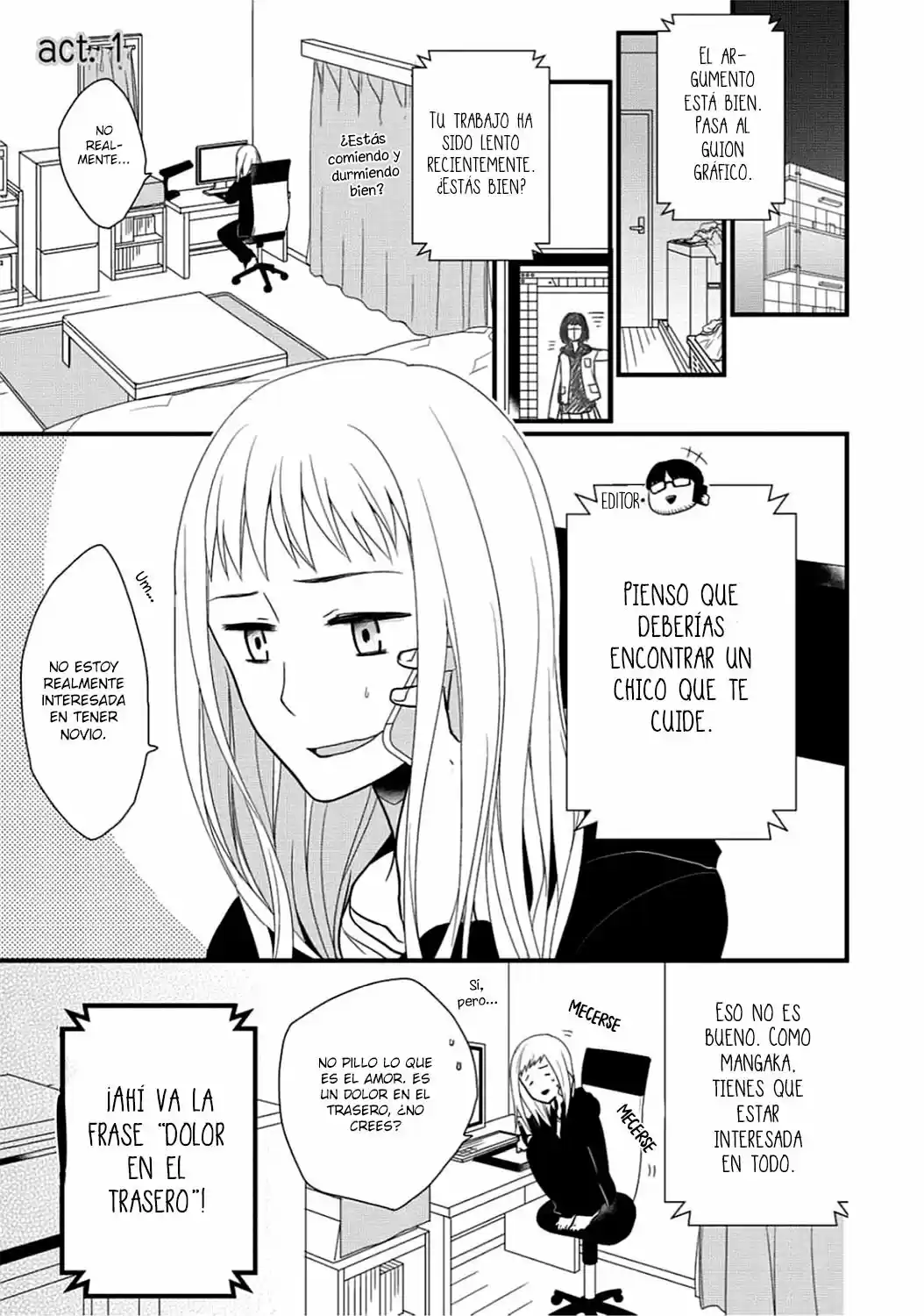 Mangaka To Yakuza - Capítulo 1 - Página 9 - LectorTMOo