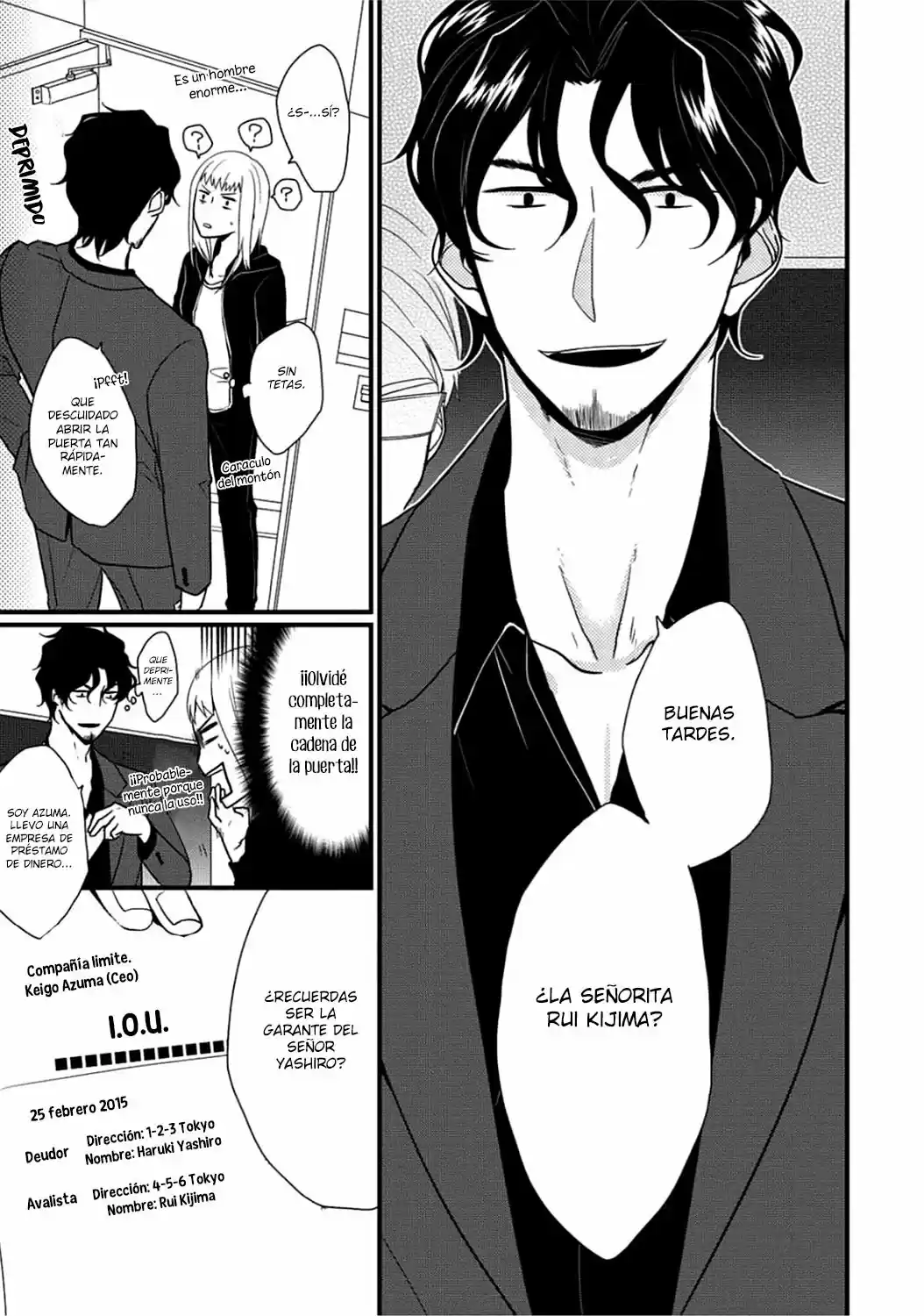 Mangaka To Yakuza - Capítulo 1 - Página 11 - LectorTMOo