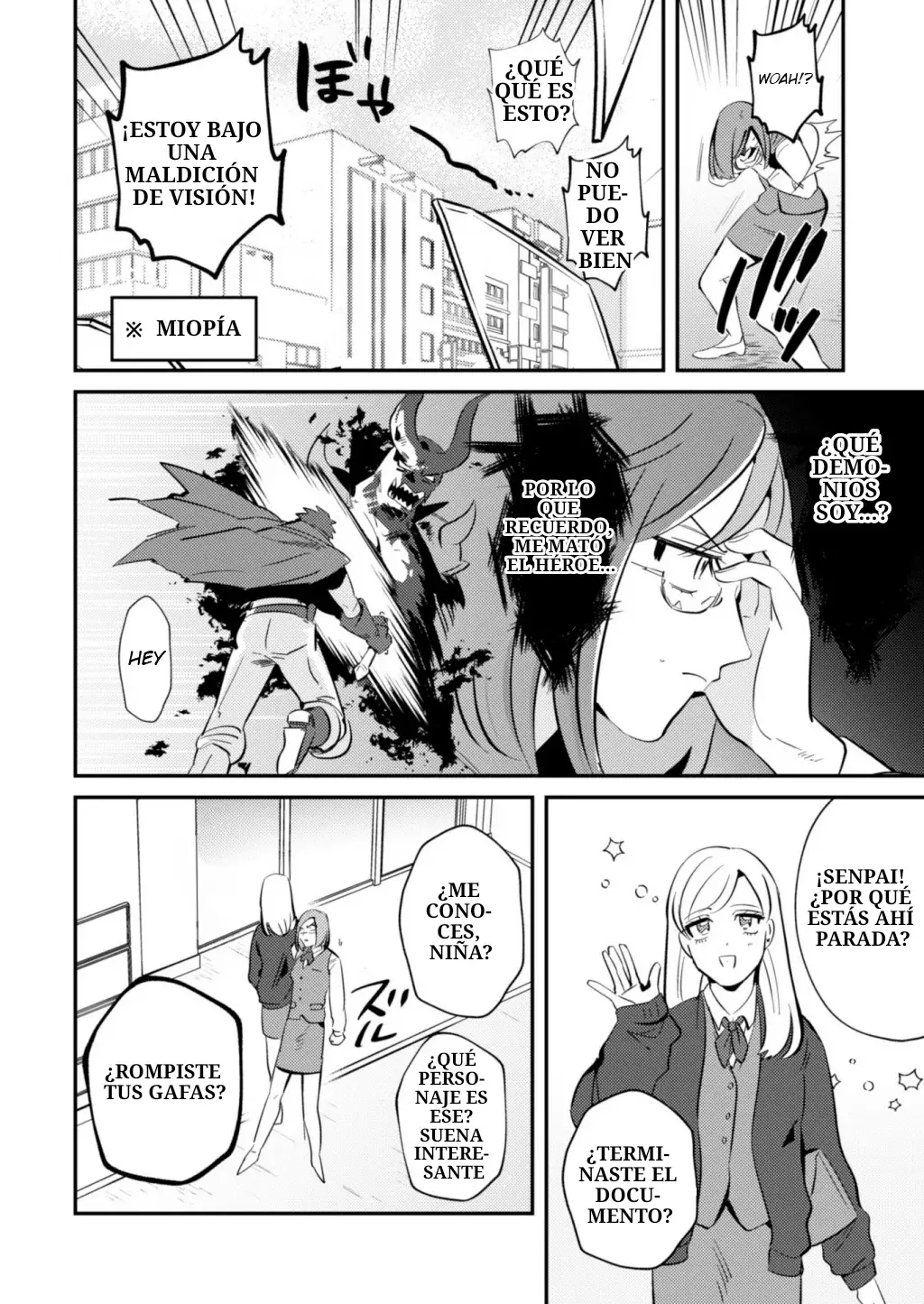 MaOL! ~Shachiku OL To Isekai Saikyou Maou Irekawari Seikatsu~ - Capítulo 1 - Página 20 - LectorTMOo