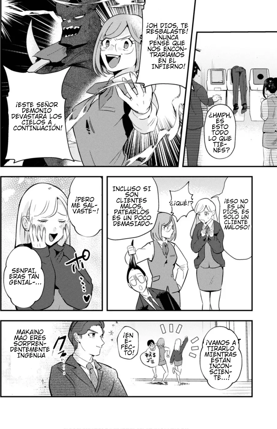 MaOL! ~Shachiku OL To Isekai Saikyou Maou Irekawari Seikatsu~ - Capítulo 5 - Página 5 - LectorTMOo