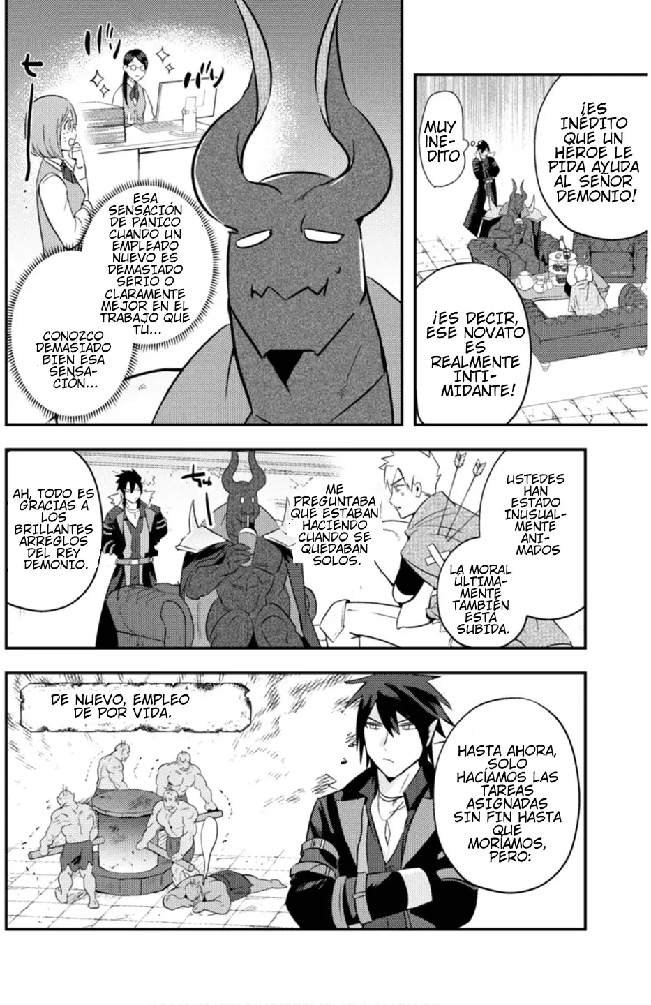 MaOL! ~Shachiku OL To Isekai Saikyou Maou Irekawari Seikatsu~ - Capítulo 8 - Página 7 - LectorTMOo