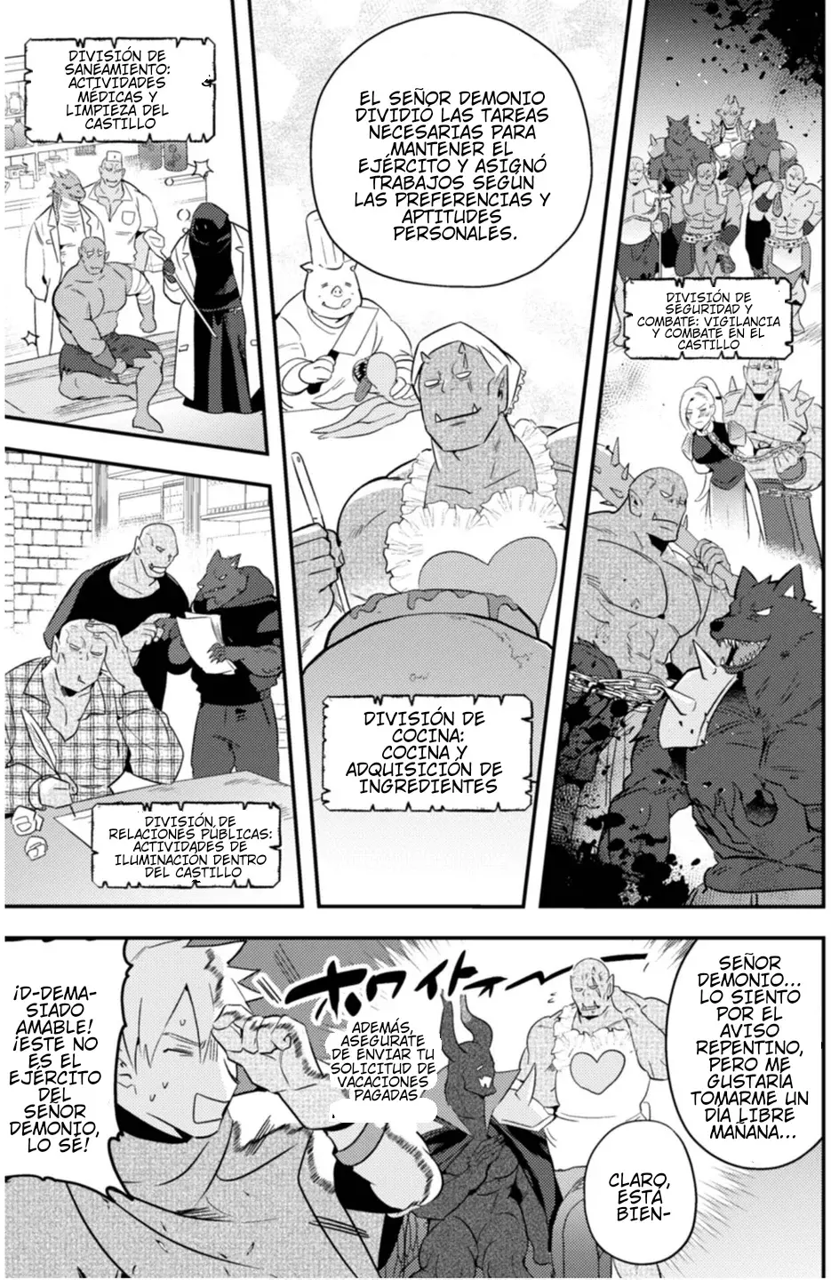 MaOL! ~Shachiku OL To Isekai Saikyou Maou Irekawari Seikatsu~ - Capítulo 8 - Página 8 - LectorTMOo