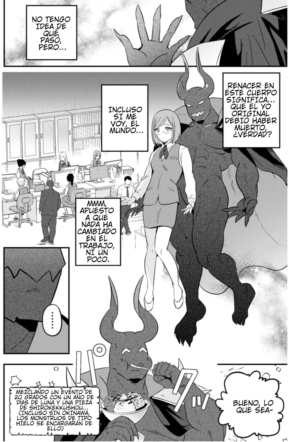 MaOL! ~Shachiku OL To Isekai Saikyou Maou Irekawari Seikatsu~ - Capítulo 8 - Página 23 - LectorTMOo