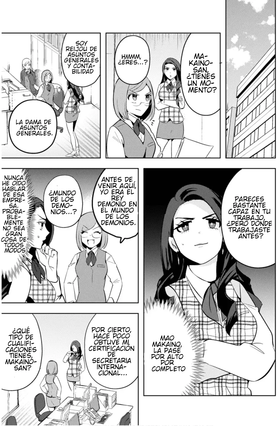MaOL! ~Shachiku OL To Isekai Saikyou Maou Irekawari Seikatsu~ - Capítulo 9 - Página 8 - LectorTMOo