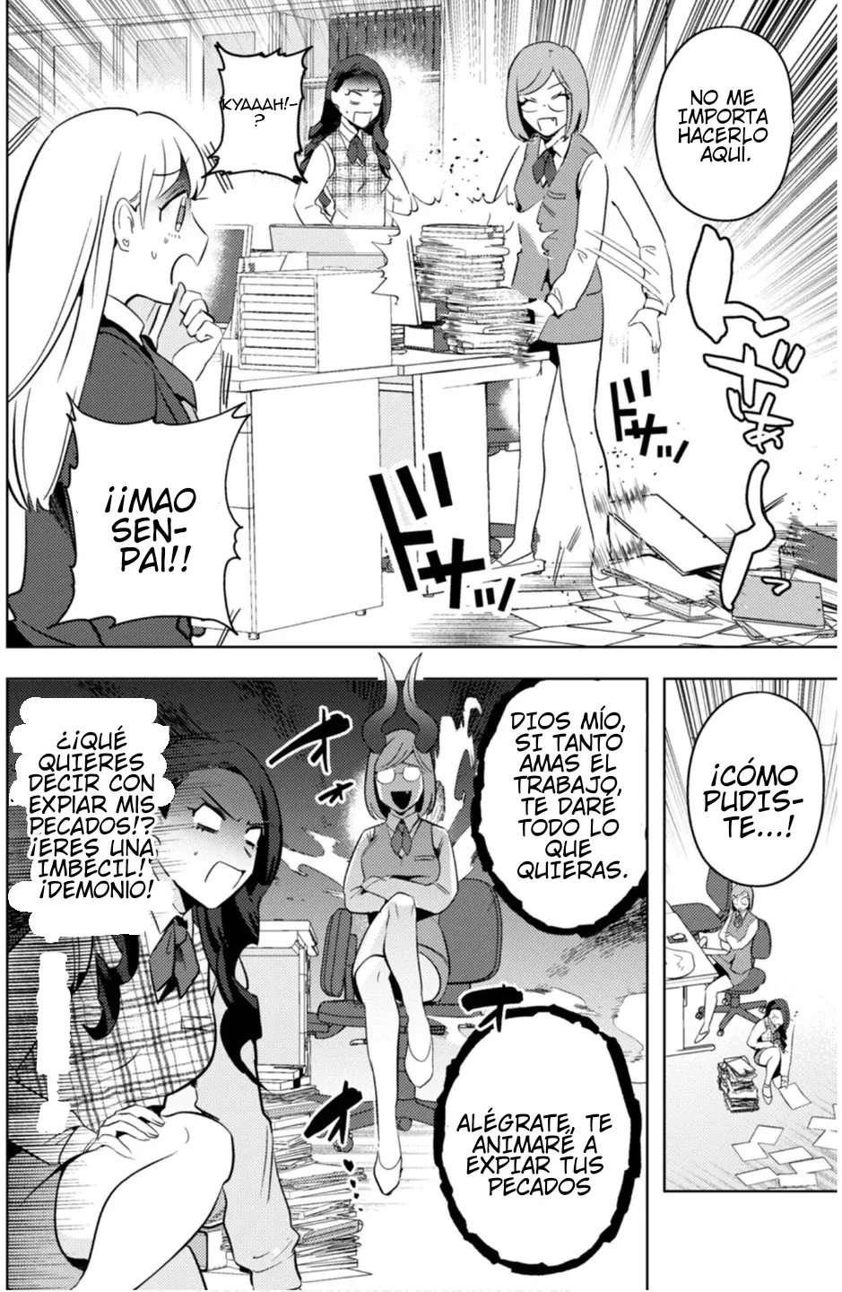 MaOL! ~Shachiku OL To Isekai Saikyou Maou Irekawari Seikatsu~ - Capítulo 9 - Página 11 - LectorTMOo