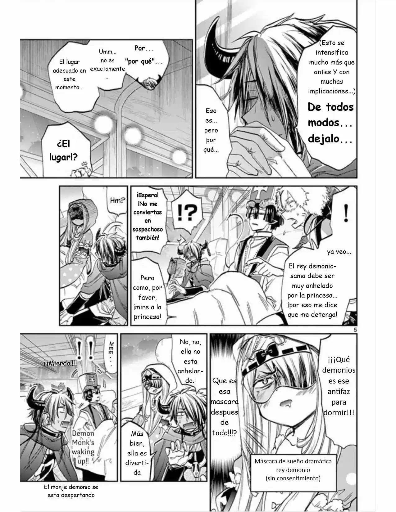 MAOU-JOU DE OYASUMI - Capítulo 101 - Página 5 - LectorTMOo