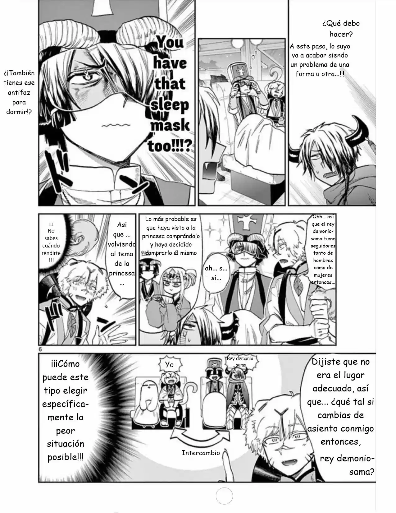 MAOU-JOU DE OYASUMI - Capítulo 101 - Página 6 - LectorTMOo