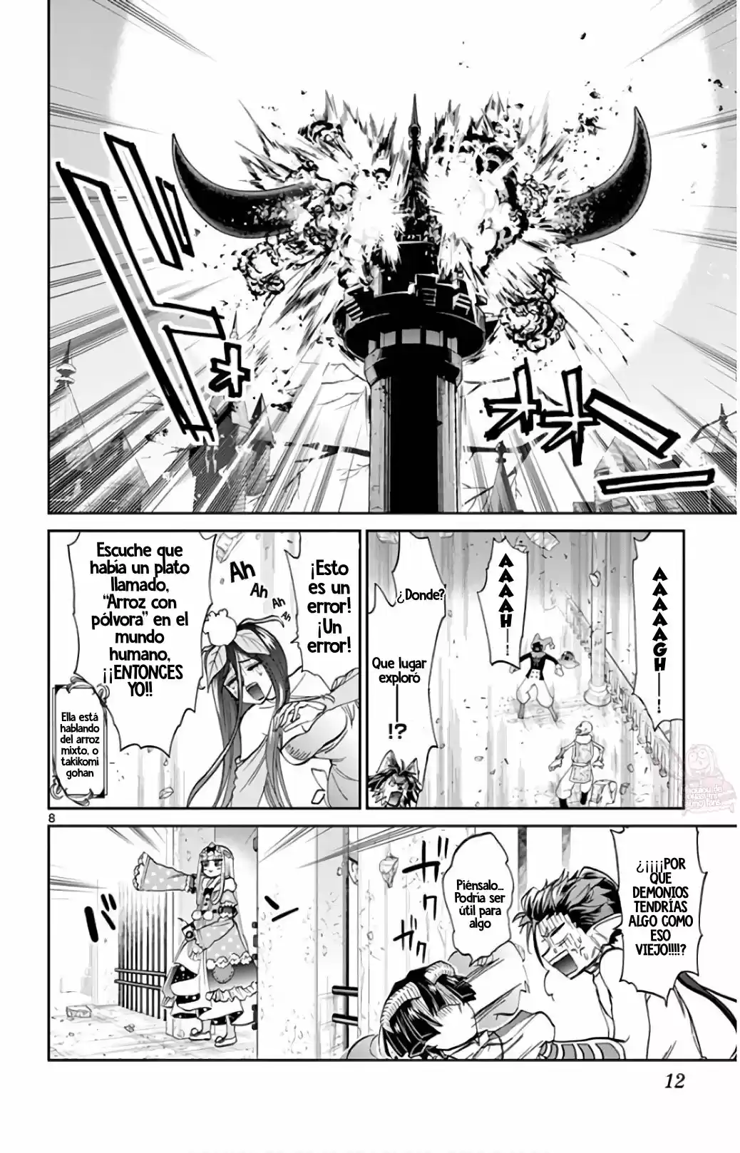 MAOU-JOU DE OYASUMI - Capítulo 105 - Página 9 - LectorTMOo