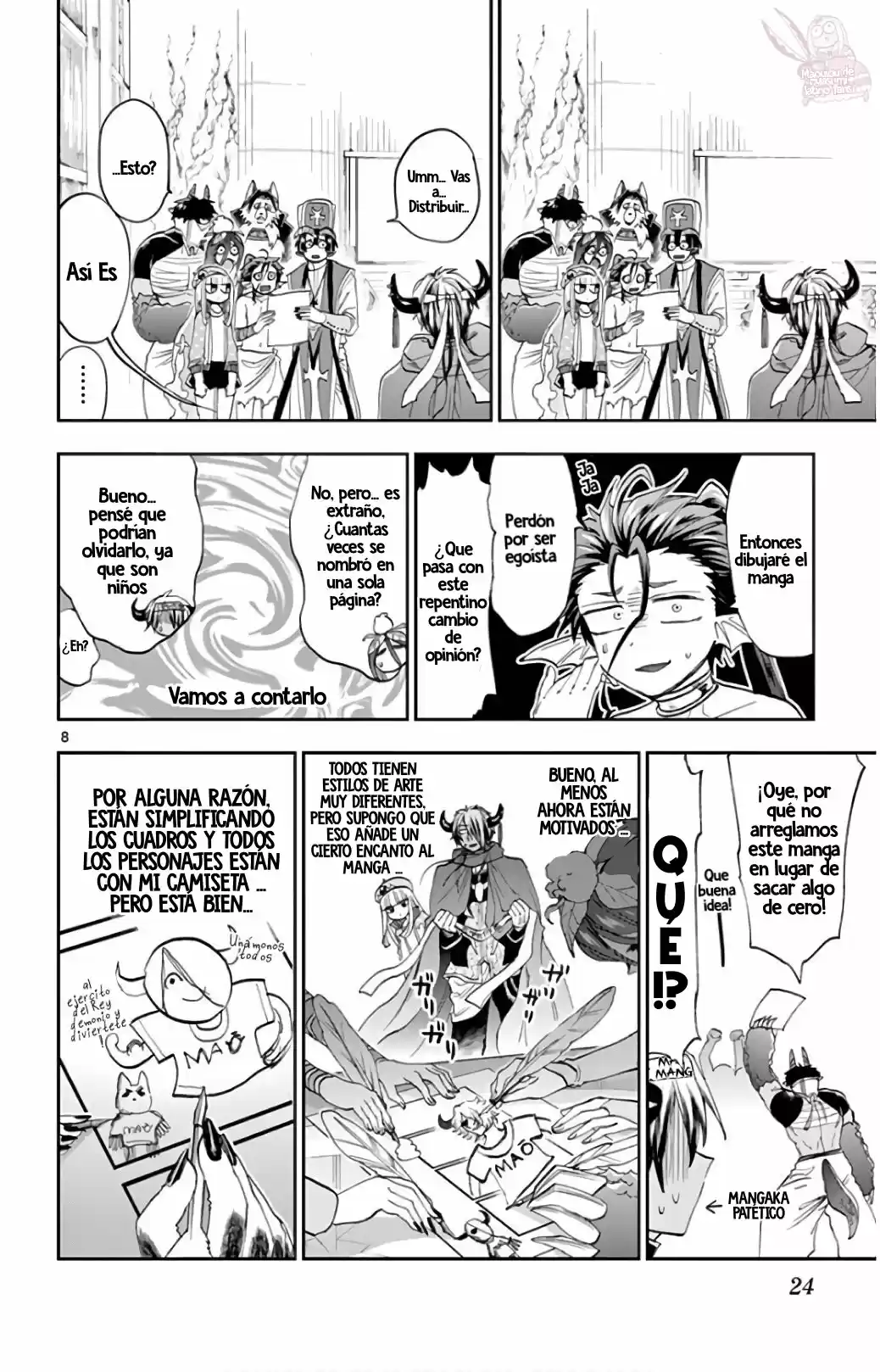 MAOU-JOU DE OYASUMI - Capítulo 106 - Página 9 - LectorTMOo