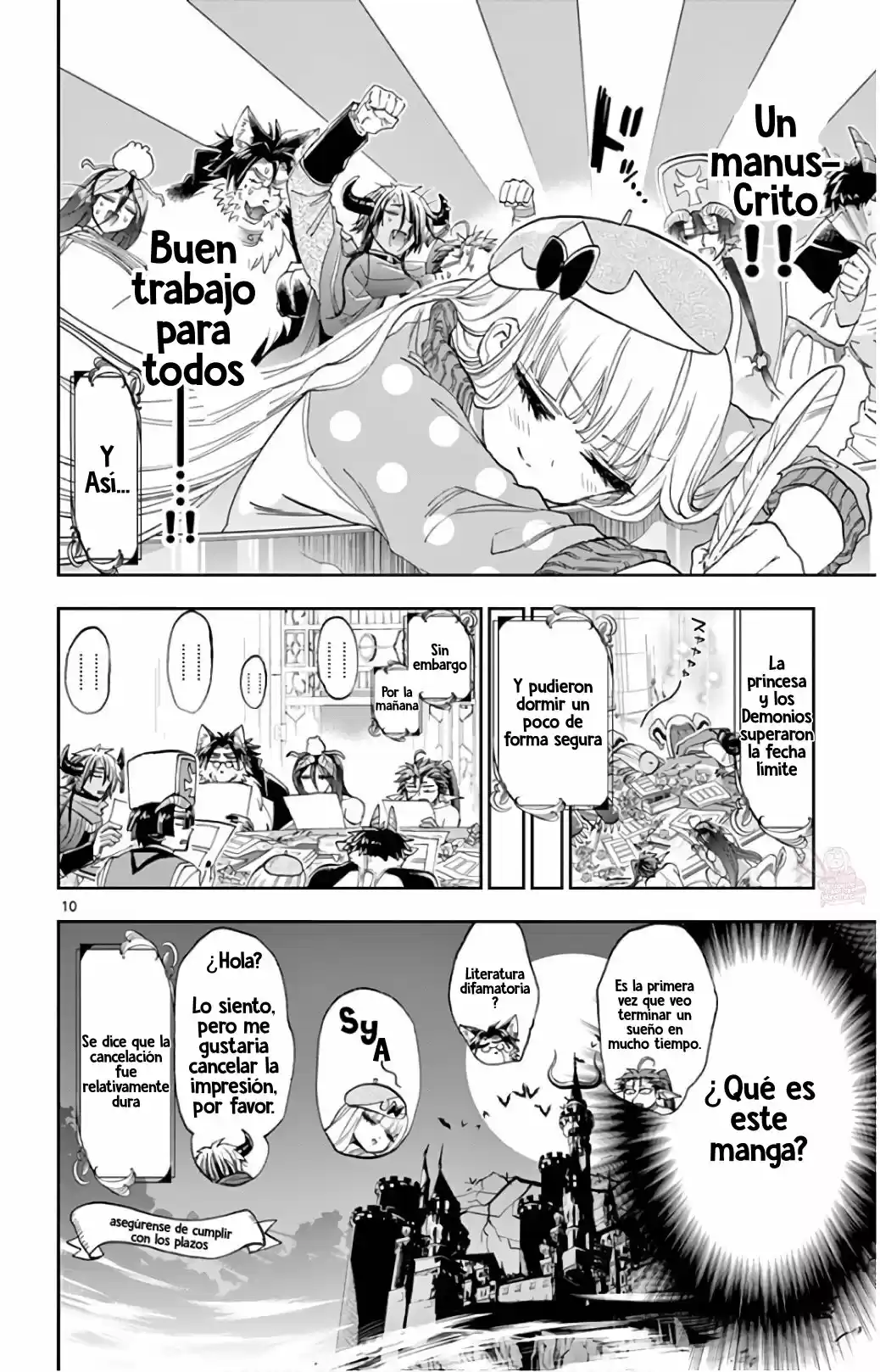 MAOU-JOU DE OYASUMI - Capítulo 106 - Página 11 - LectorTMOo