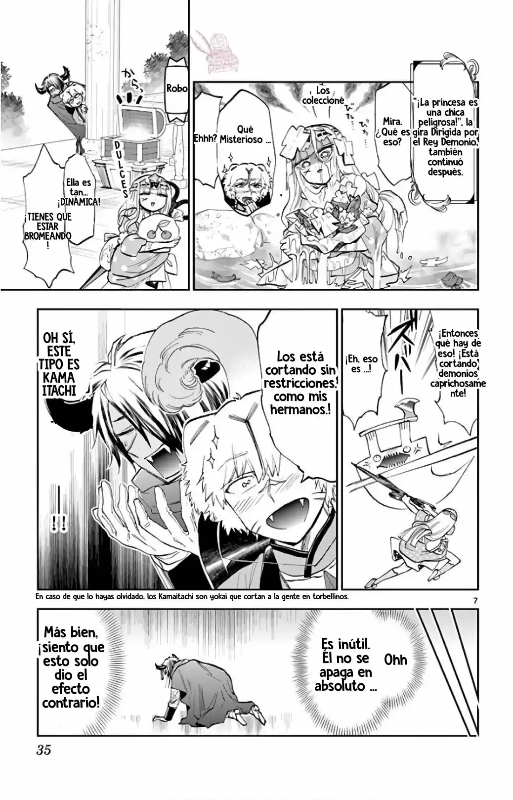 MAOU-JOU DE OYASUMI - Capítulo 107 - Página 8 - LectorTMOo