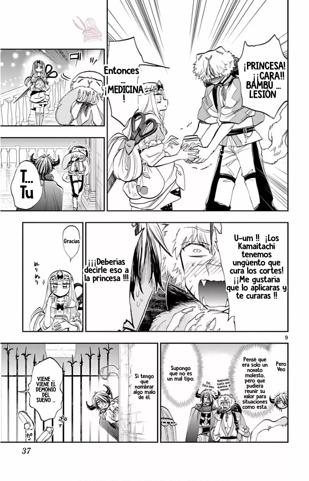 MAOU-JOU DE OYASUMI - Capítulo 107 - Página 10 - LectorTMOo