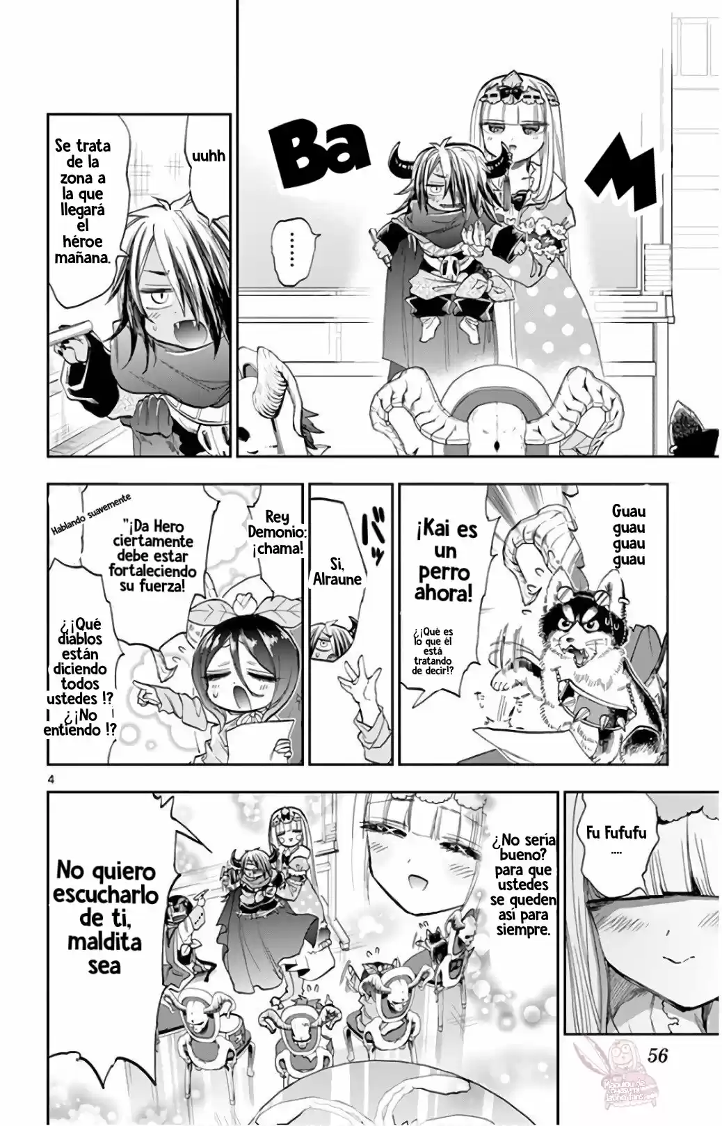 MAOU-JOU DE OYASUMI - Capítulo 109 - Página 4 - LectorTMOo