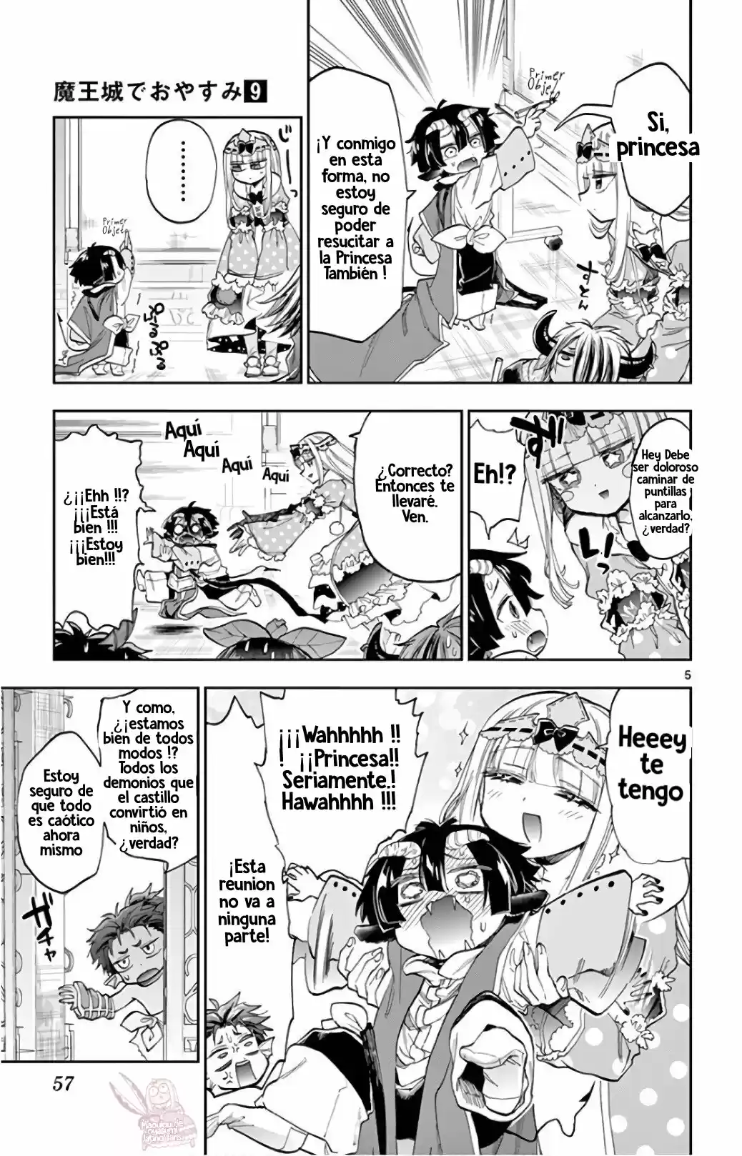 MAOU-JOU DE OYASUMI - Capítulo 109 - Página 5 - LectorTMOo