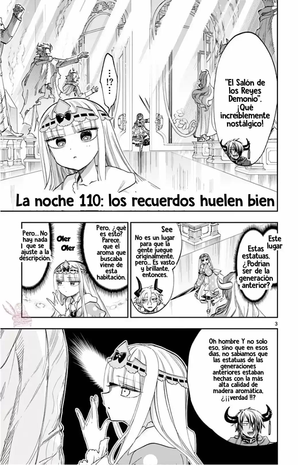 MAOU-JOU DE OYASUMI - Capítulo 110 - Página 4 - LectorTMOo
