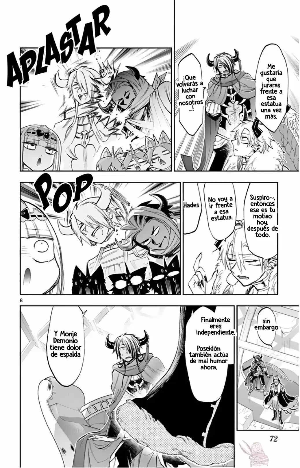 MAOU-JOU DE OYASUMI - Capítulo 110 - Página 9 - LectorTMOo