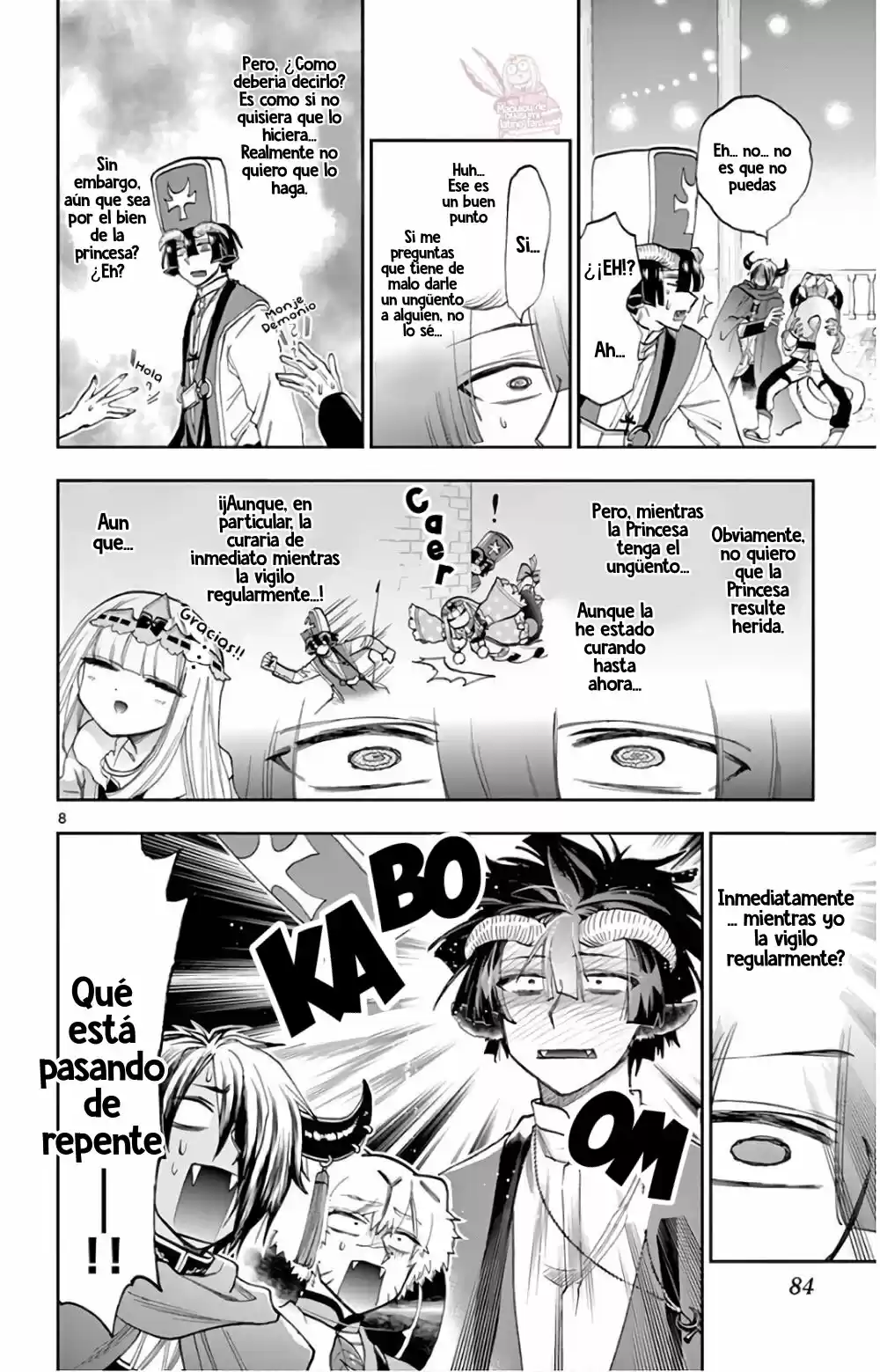 MAOU-JOU DE OYASUMI - Capítulo 111 - Página 9 - LectorTMOo