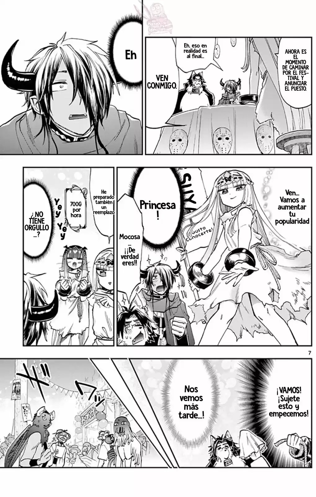 MAOU-JOU DE OYASUMI - Capítulo 114 - Página 8 - LectorTMOo