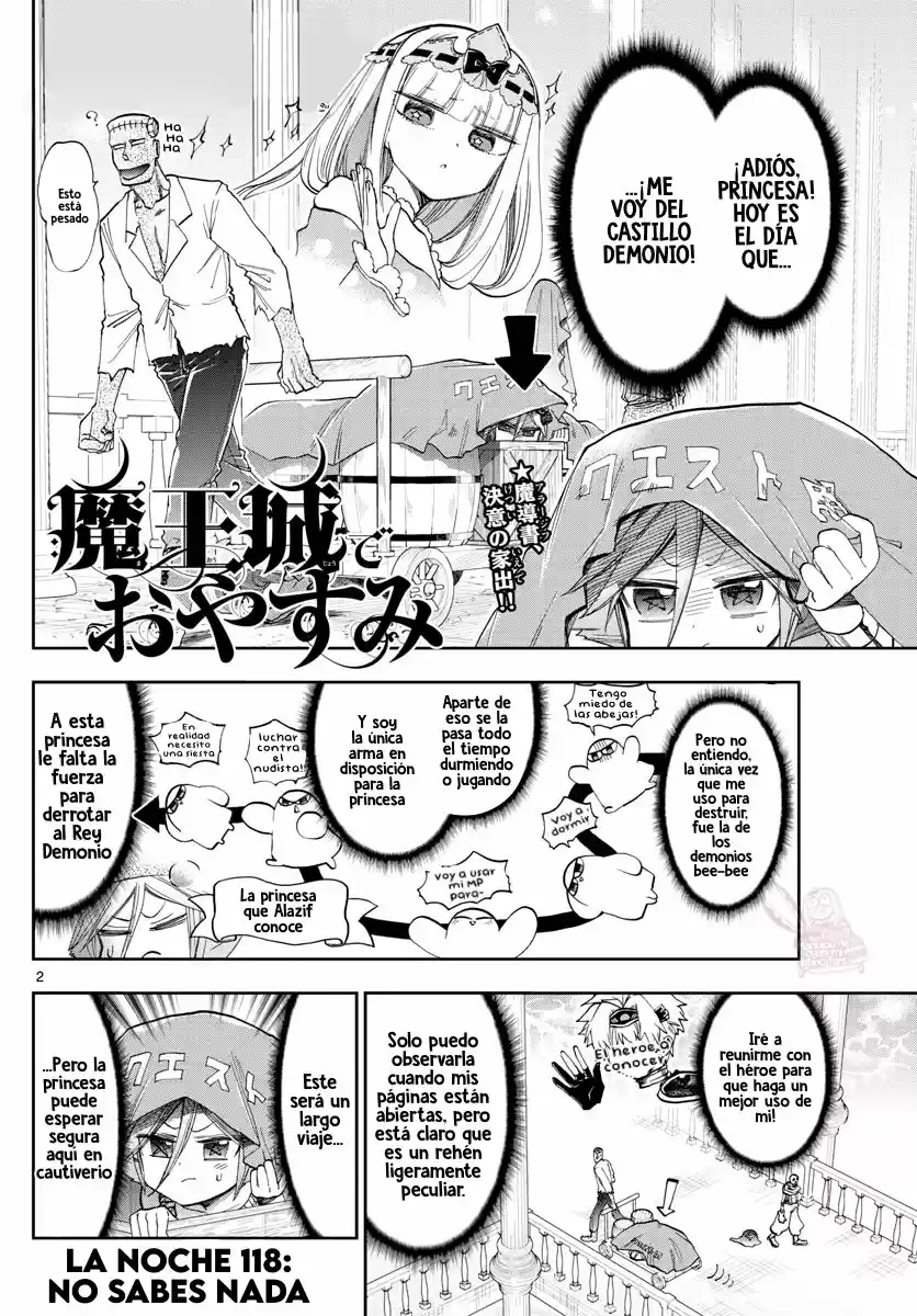 MAOU-JOU DE OYASUMI - Capítulo 118 - Página 4 - LectorTMOo