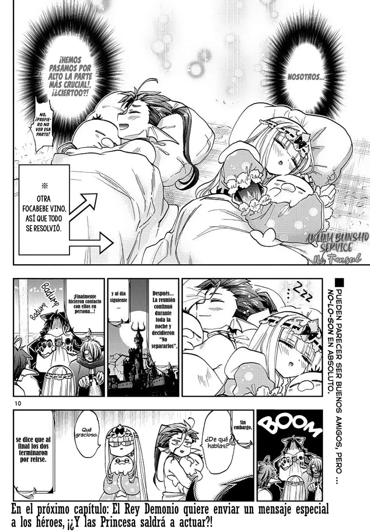 MAOU-JOU DE OYASUMI - Capítulo 122 - Página 11 - LectorTMOo