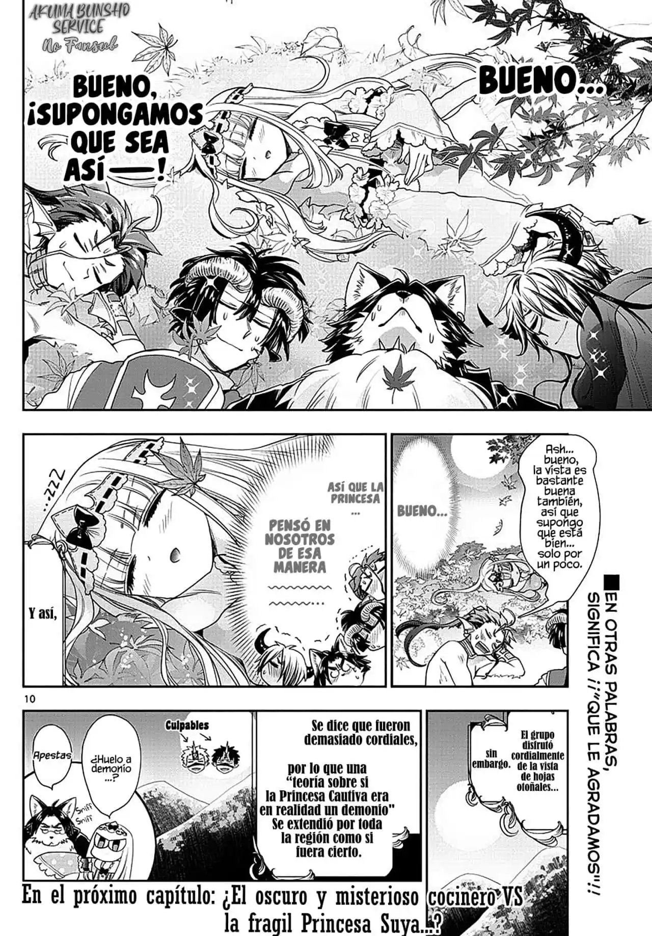 MAOU-JOU DE OYASUMI - Capítulo 124 - Página 11 - LectorTMOo