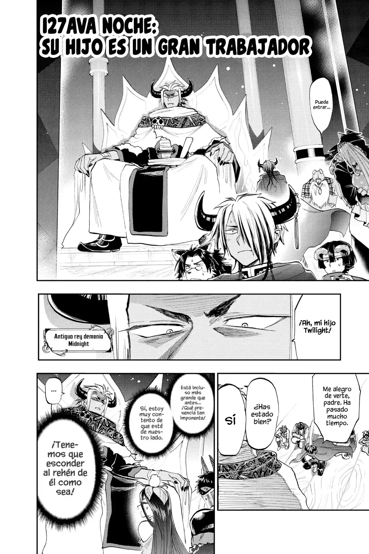 MAOU-JOU DE OYASUMI - Capítulo 127 - Página 4 - LectorTMOo