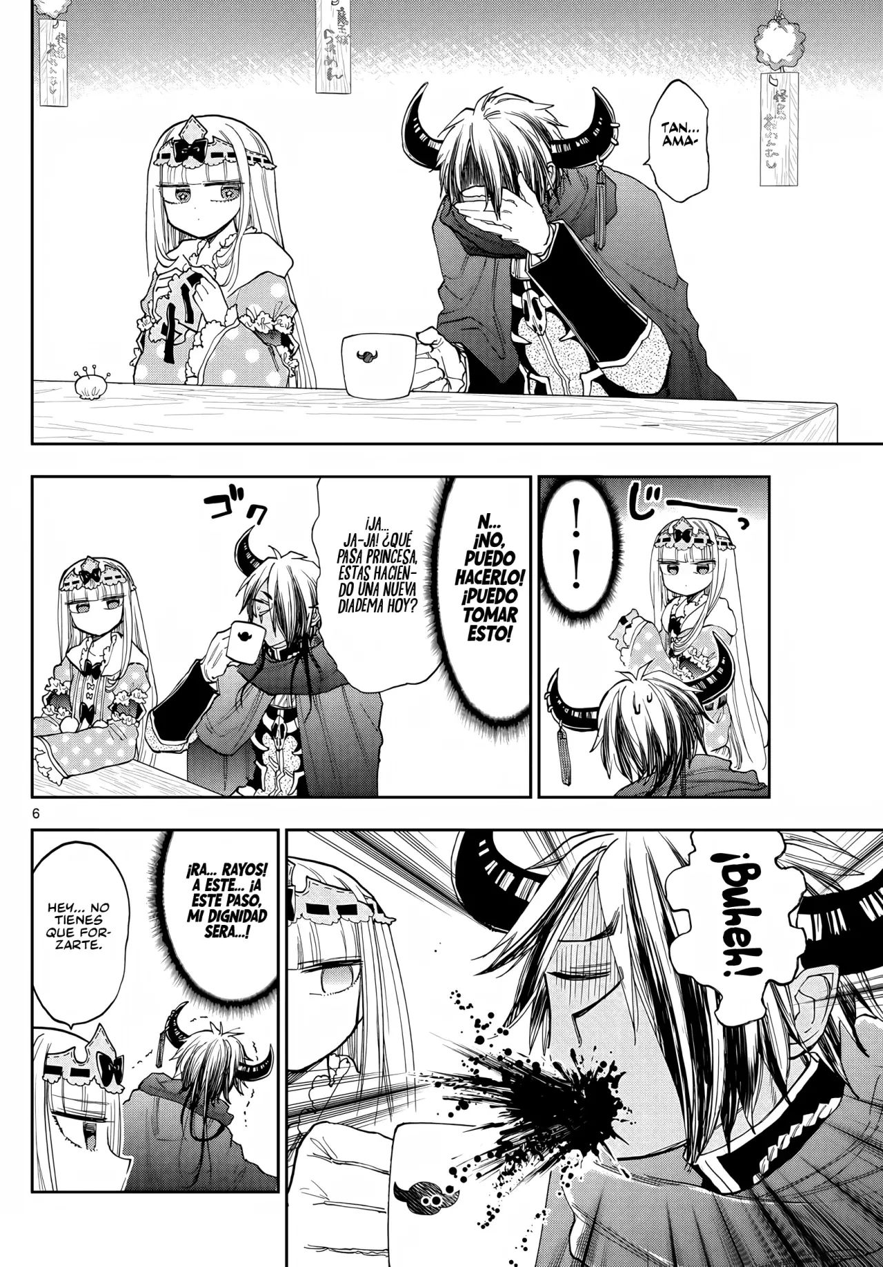 MAOU-JOU DE OYASUMI - Capítulo 140 - Página 8 - LectorTMOo