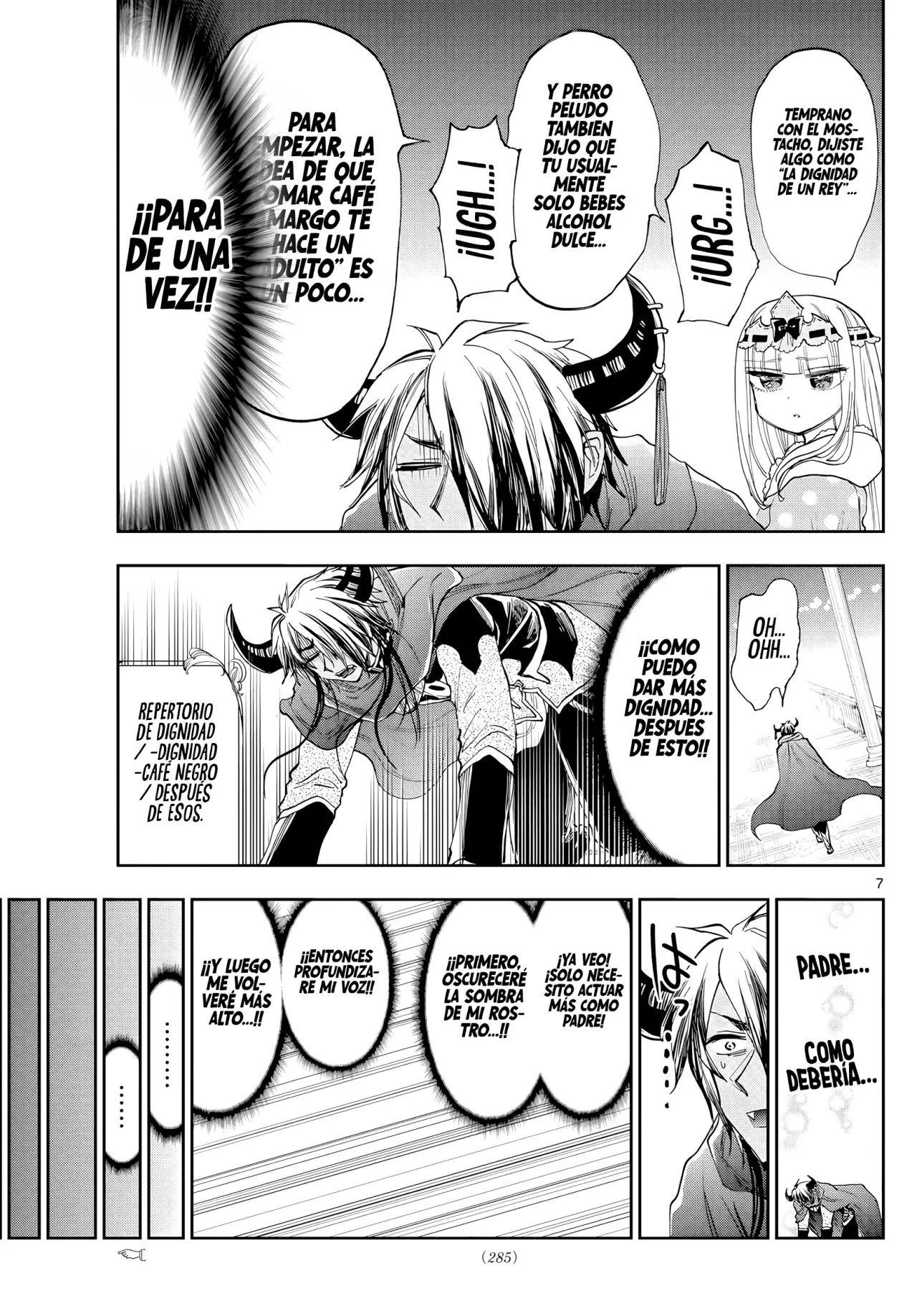 MAOU-JOU DE OYASUMI - Capítulo 140 - Página 9 - LectorTMOo