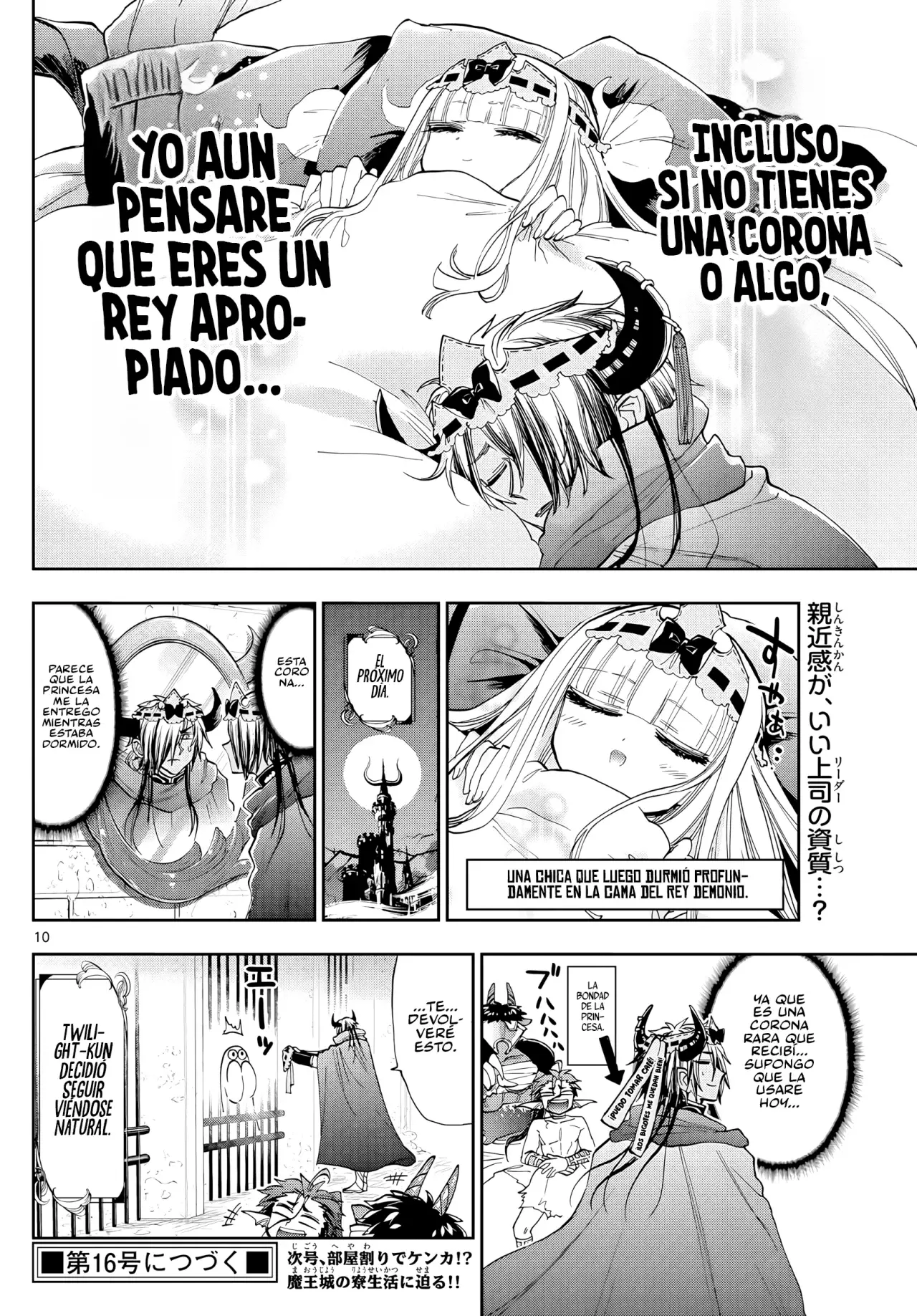 MAOU-JOU DE OYASUMI - Capítulo 140 - Página 12 - LectorTMOo