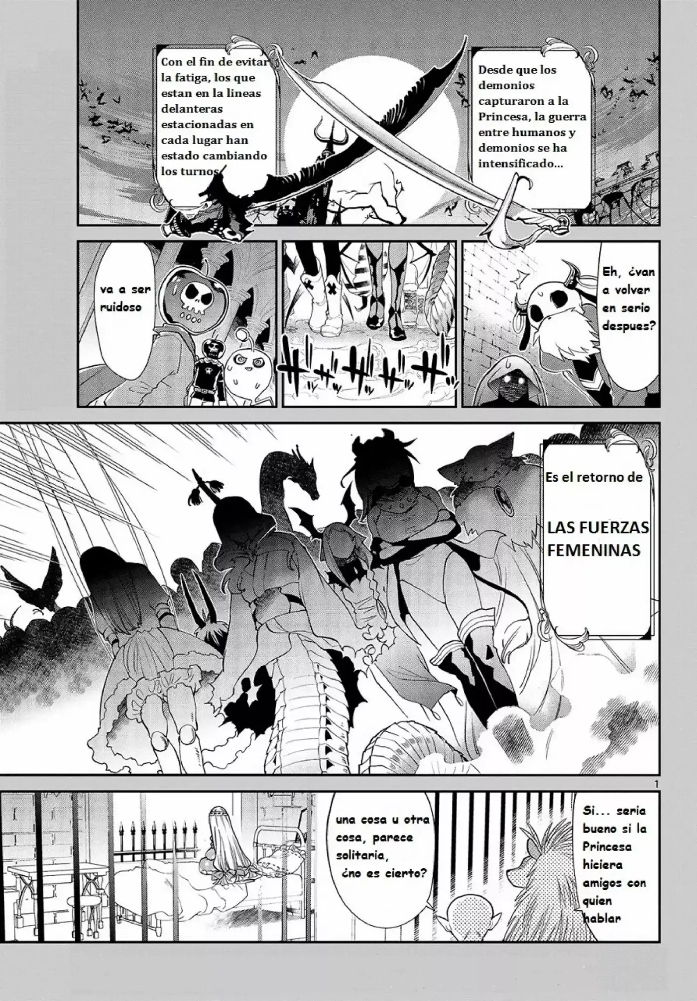 MAOU-JOU DE OYASUMI - Capítulo 18 - Página 1 - LectorTMOo