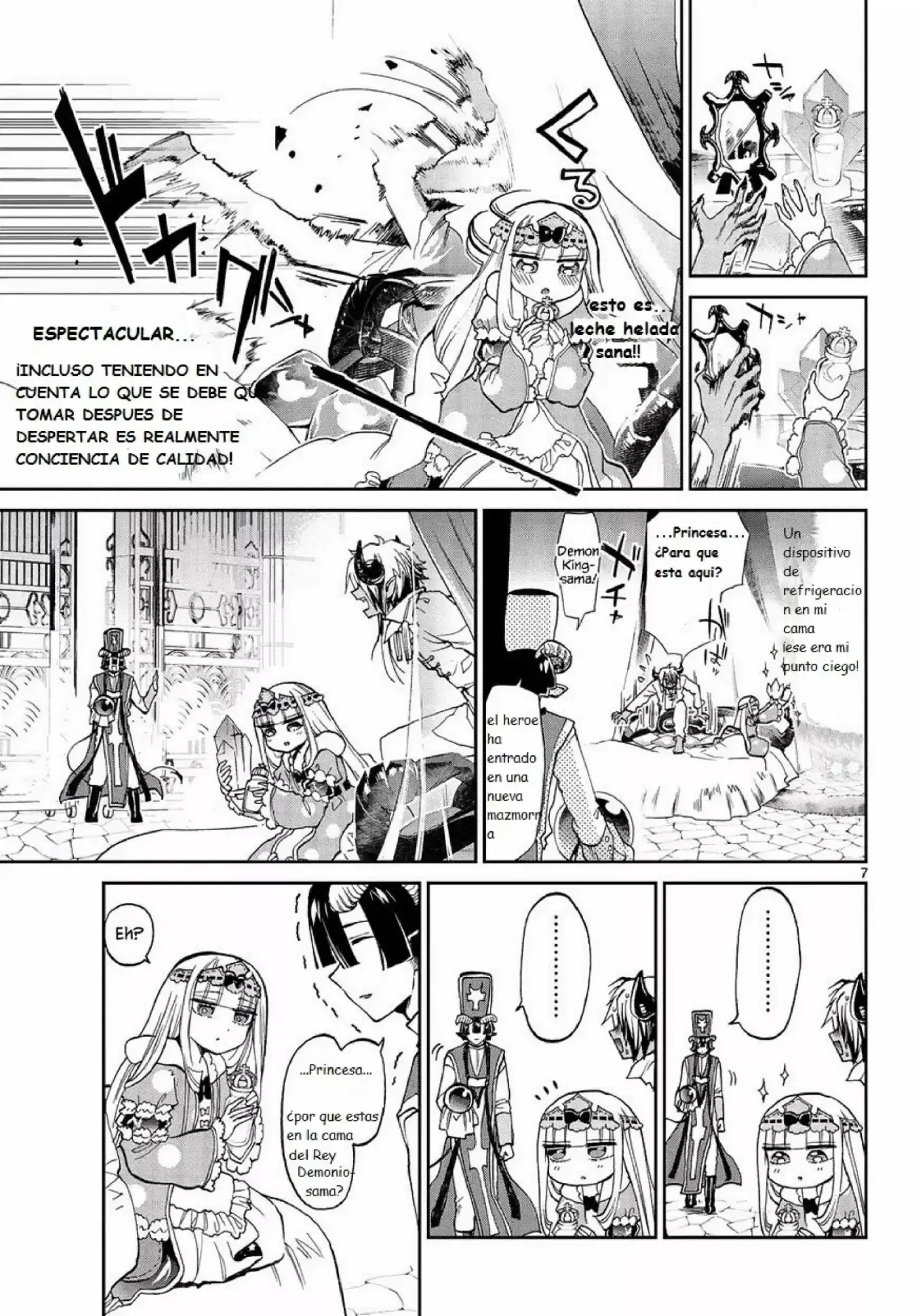 MAOU-JOU DE OYASUMI - Capítulo 23 - Página 7 - LectorTMOo