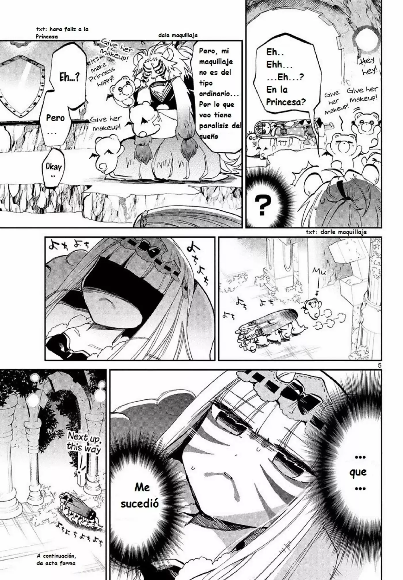 MAOU-JOU DE OYASUMI - Capítulo 26 - Página 5 - LectorTMOo